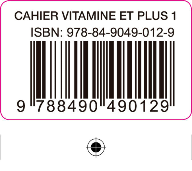 Vitamine Et Plus 1 5º EP Cahier+cd+cah, Mc 14 SANFR15EP (Santillana) - 9788490490129 Imagen principal del producto