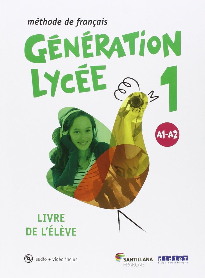 ✅ GENERATION LYCEE A1/A2 1ºNB ELEVE+CD 16 - 9788490491898