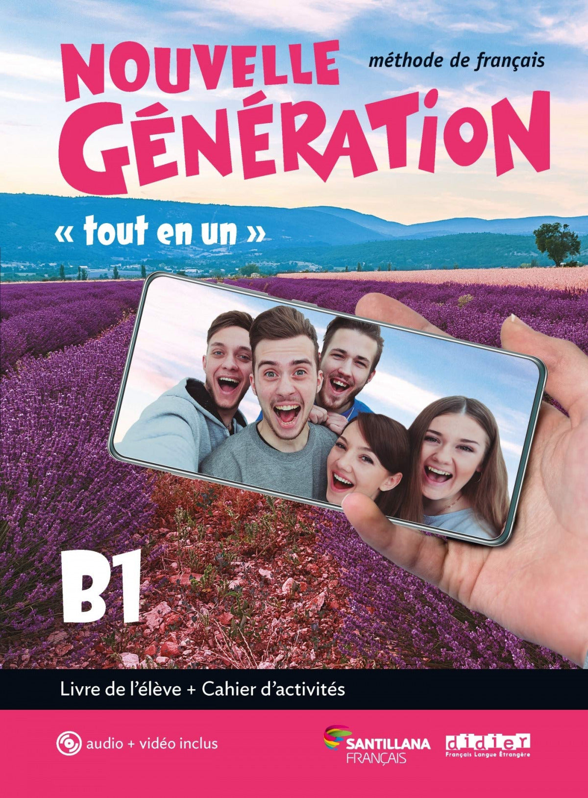 NOUVELLE GENERATION B1 2ºNB LIV/EXER+CD+DVD 20 I AA,VV I SANTILLANA I 9788490494769 Imagen principal del producto