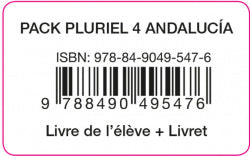 Pluriel 4 Pack Eleve Andalucia ED20