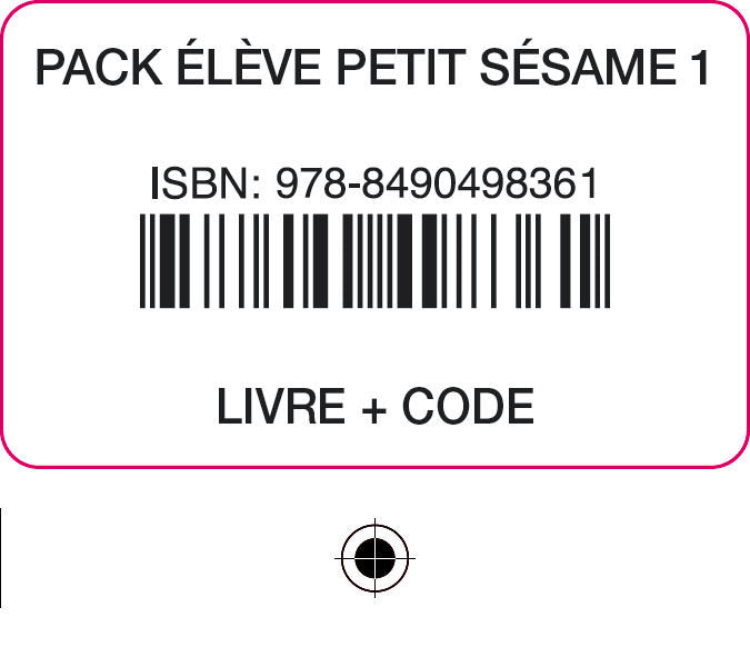 PETIT SESAME 1 ELEVE + COD ACCESO | Varios autores | 9788490498361 (Santillana) Imagen principal del producto