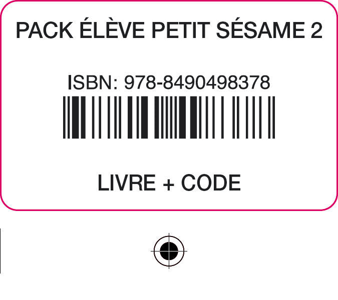 PETIT SESAME 2 ELEVE + COD ACCESO | Varios autores | 9788490498378 (Santillana) Imagen principal del producto