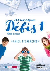 NOUVEAUX DEFIS 1 CAHIER + COD ACCESO | Varios autores | 9788490498385 (Santillana)