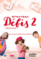 NOUVEAUX DEFIS 2 CAHIER + COD ACCESO | Varios autores | 9788490498392 (Santillana)