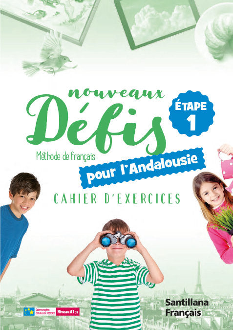 NOUVEAUX DEFIS CAHIER ETAPE 1 ANDALUCIA | Varios autores | 9788490498460 (Santillana) Imagen principal del producto