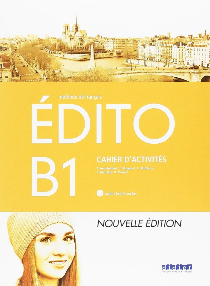 ✅ EDITO B1 1ºNB EXERCICES+CD 18 I AA,VV I SANTILLANA I 9788490498880 Imagen principal del producto