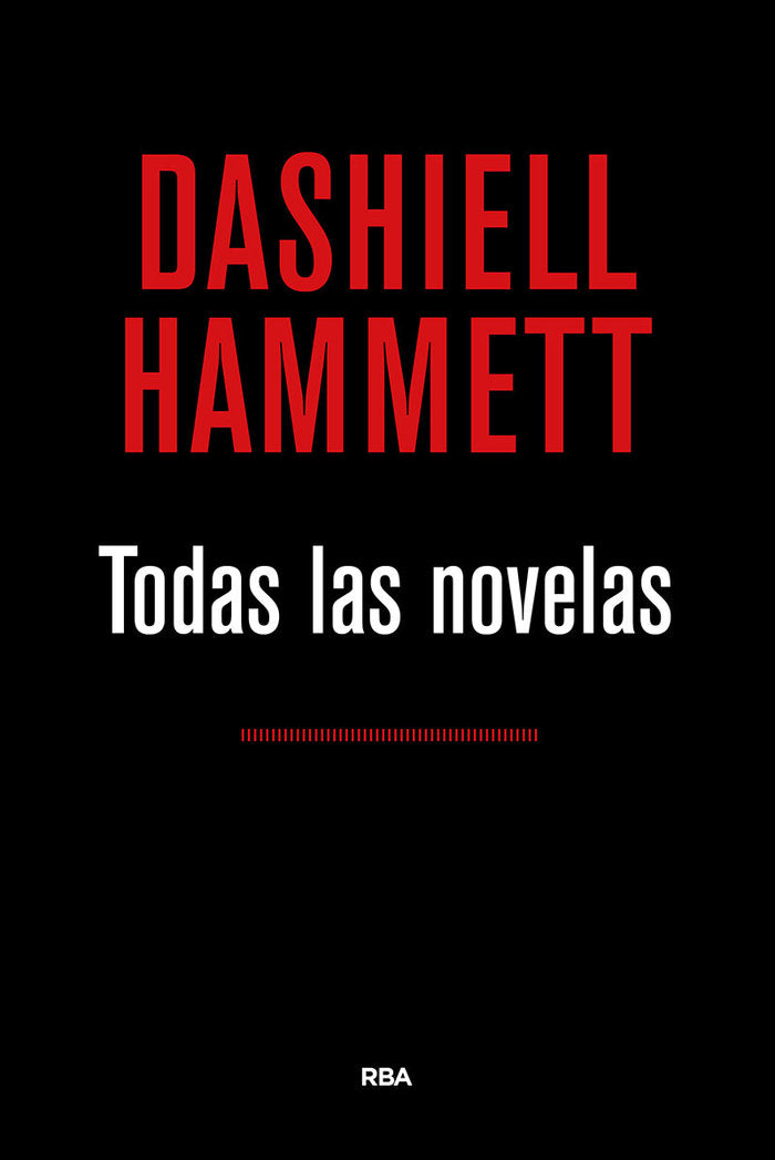 TODAS LAS NOVELAS HAMMETT - 9788490567852