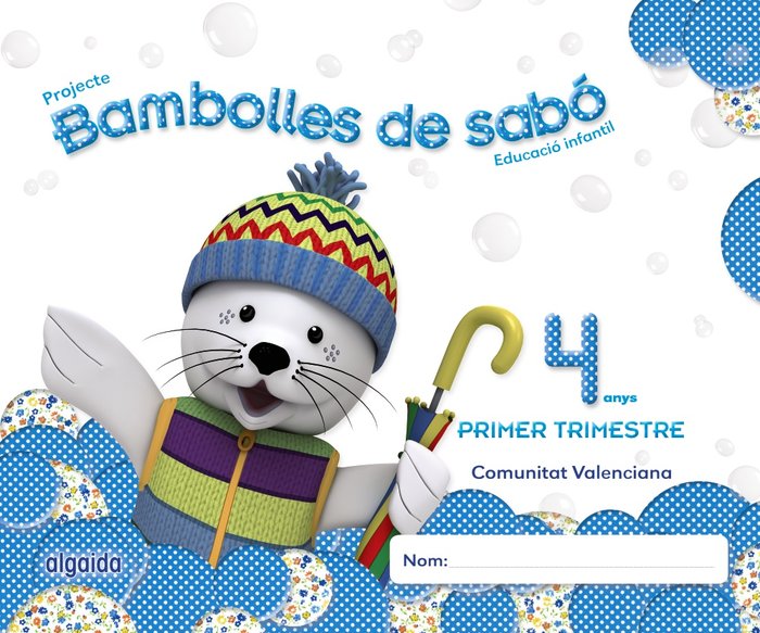 BAMBOLLES DE SABO 4 ANYS, 1o TRIMESTRE | CAMPUZANO VALIENTE, MARIA DOLORES | 9788490670293 (Algaida Editores)