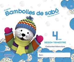 BAMBOLLES DE SABO 4 ANYS, 2o TRIMESTRE | CAMPUZANO VALIENTE, MARIA DOLORES | 9788490670309 (Algaida Editores)