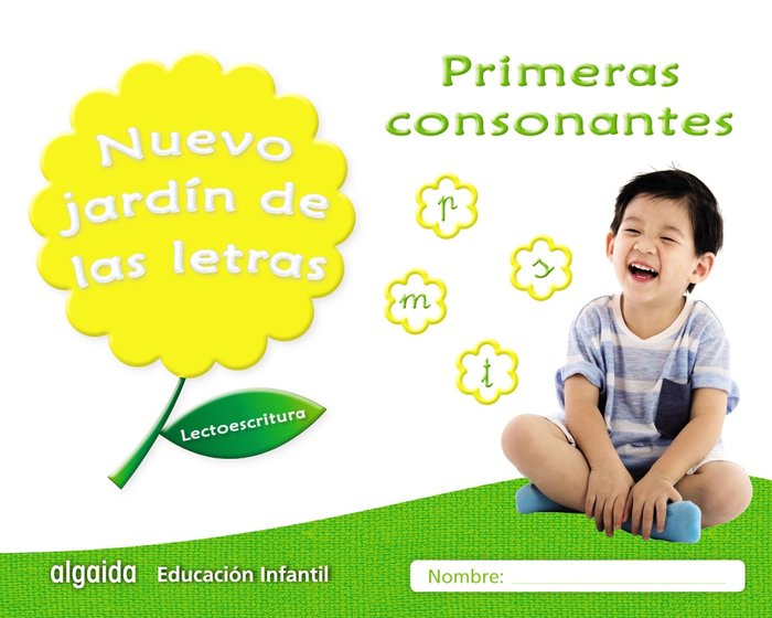 NUEVO JARDIN LETRAS PRIM,CONSONANTES EI 17 LECTOESCRITURA | AA,VV | 9788490677360 (Algaida Editores Texto) Imagen principal del producto