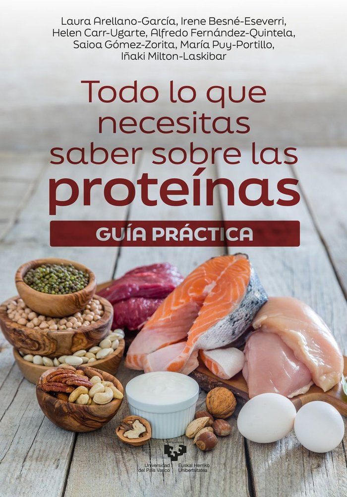TODO LO QUE NECESITAS SABER SOBRE LAS PROTEINAS - 9788490829127