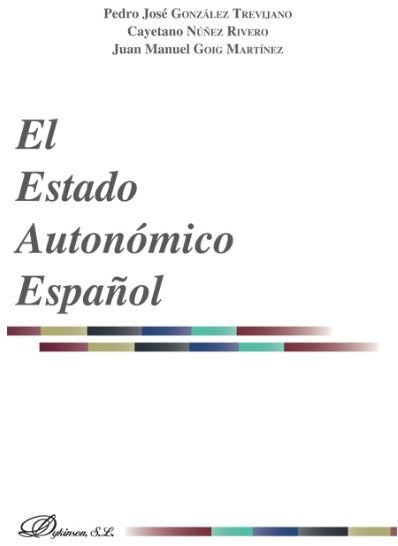 ESTADO AUTONOMICO ESPAÑOL EL - 9788490850114 Imagen principal del producto
