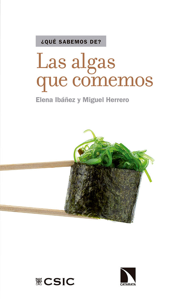 ALGAS QUE COMEMOSLAS - 9788490972977 Imagen principal del producto