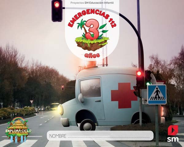 EMERGENCIAS 112 3AÑOS EI 18 EXPLORA NIVEL 1 | Varios Autores | 9788491075974 (Sm)