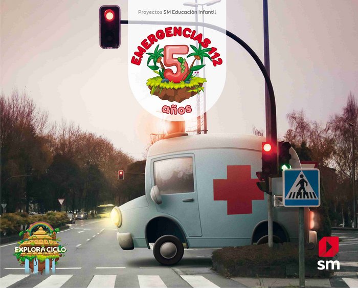 EMERGENCIAS 112 5AÑOS EI EXPLORA NIVEL 3 | MENENDEZ CAMARENA,PILAR/DOMINGUEZ CABAL | 9788491075998 (Sm) Imagen principal del producto
