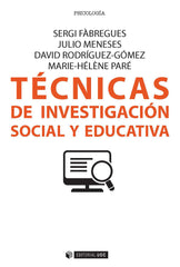 TECNICAS INVESTIGACION SOCIAL Y EDUCATIVA - 9788491163251