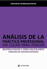 ANALISIS DE LA PRACTICA PROFESIONAL - 9788491169352