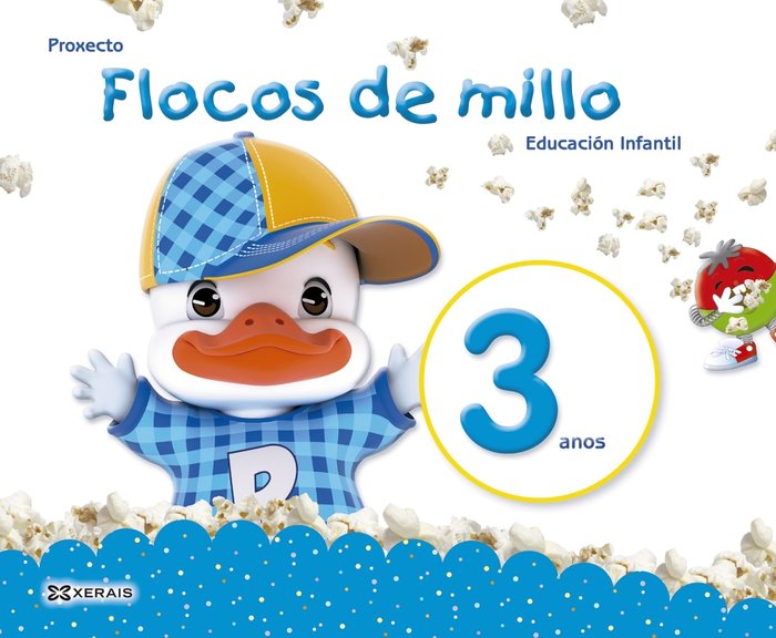 FLOCOS DE MILLO 3ANOS GLOBALIZADO 18 GALICIA | Varios Autores | 9788491213413 (Editorial Xerais De Galicia) Imagen principal del producto