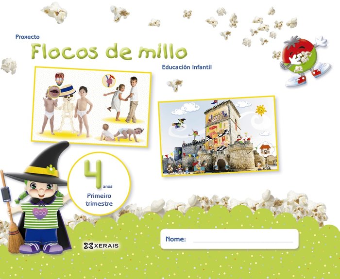 FLOCOS DE MILLO 4ANOS 1oTRIM, 18 GALICIA | AA,VV, | 9788491213468 (Editorial Xerais De Galicia)