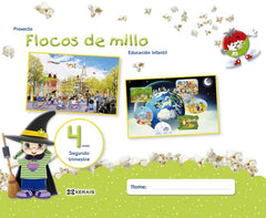 FLOCOS DE MILLO 4ANOS 2oTRIM, 18 GALICIA | AA,VV, | 9788491213475 (Editorial Xerais De Galicia)