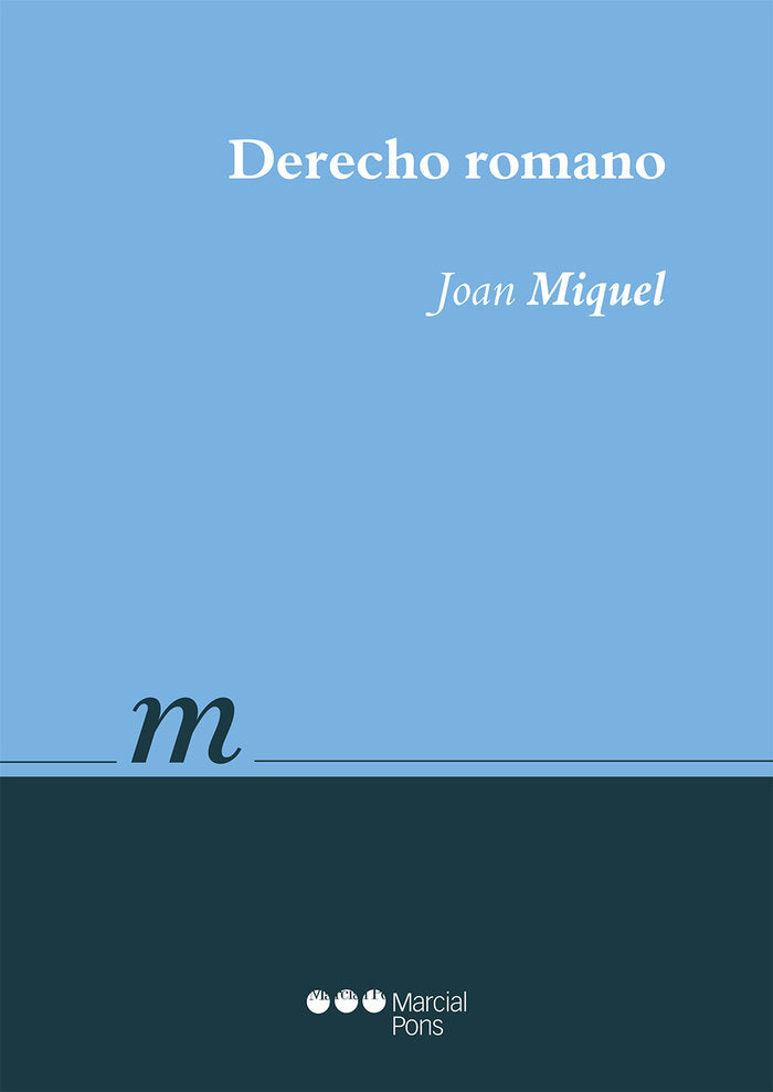 DERECHO ROMANO - 9788491231554 Imagen principal del producto