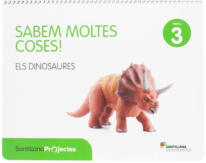 SABEM MOLTES COSES NIVELL 3 ELS DINOSAURES | AA,VV, | 9788491303459 (Grup Promotor Santillana) Imagen principal del producto