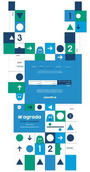 M¿AGRADA MATEMATIQUES 3 ANYS | Varios Autores | 9788491303626 (Grup Promotor Santillana)