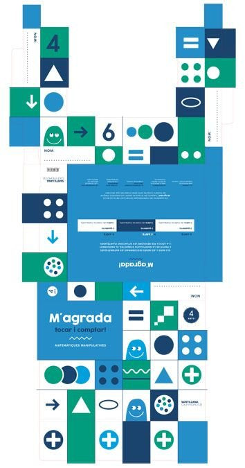 M¿AGRADA MATEMATIQUES 4 ANYS | AA,VV, | 9788491303718 (Grup Promotor Santillana)
