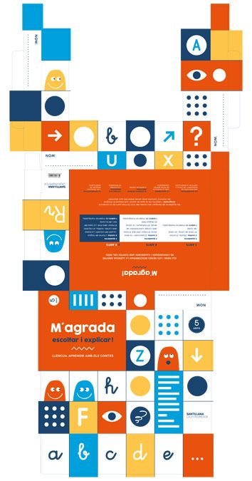M¿AGRADA LLENGUA 5 ANYS | AA,VV, | 9788491304258 (Grup Promotor Santillana) Imagen principal del producto