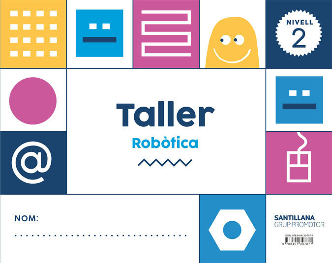 TALLER ROBOTICA 2 3ANYS CATALAN 18 | Varios Autores | 9788491307877 (Grup Promotor Santillana) Imagen principal del producto