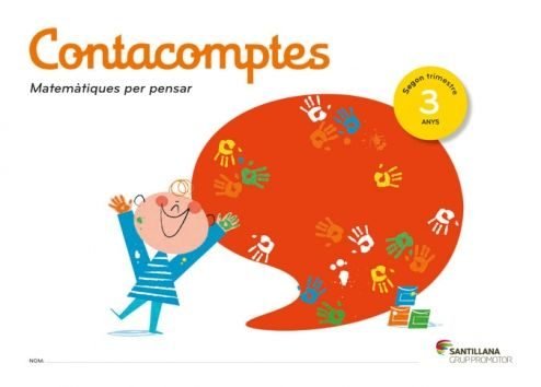 MATEMATIQUES CONTACOMPTES 3ANYS PER PENSAR 18 | Varios Autores | 9788491308034 (Grup Promotor Santillana)