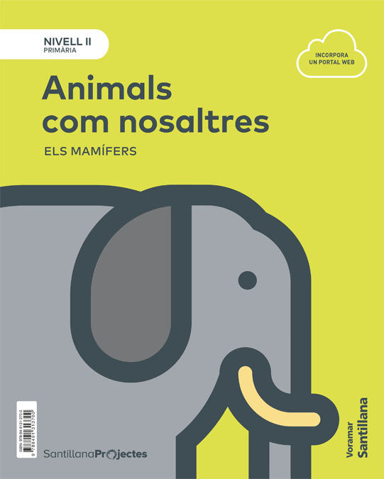 Animals Com Nosaltres 3º EP Niv, II Proy, Valen, 18 (Voramar Santillana) - 9788491313700 Imagen principal del producto