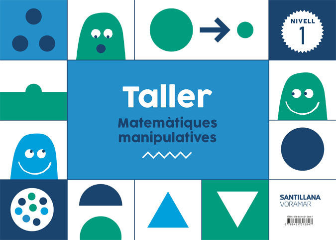 TALLER MATEMATIQUES 1 3AÑOS VALENCIA 18 | Varios Autores | 9788491313847 (Voramar Santillana) Imagen principal del producto