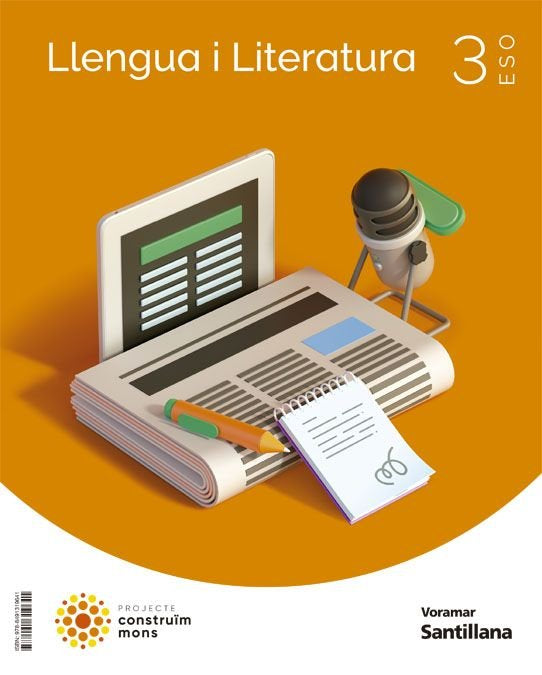 LLENGUA I LITERATURA 3ºESO CONSTRUIM MONS | Varios autores | 9788491319641 (VORAMAR SANTILLANA)