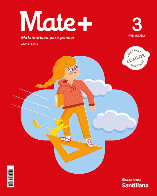 MATE+ MATEMATICAS PARA PENSAR 3 PRIMARIA | Varios autores | 9788491329022 (Grazalema Santillana) Imagen principal del producto