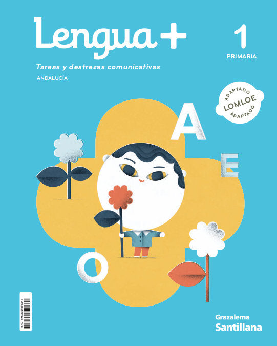 LENGUA+ 1oEP ANDALUCIA 23 | AA,VV | 9788491329831 (Grazalema Santillana)