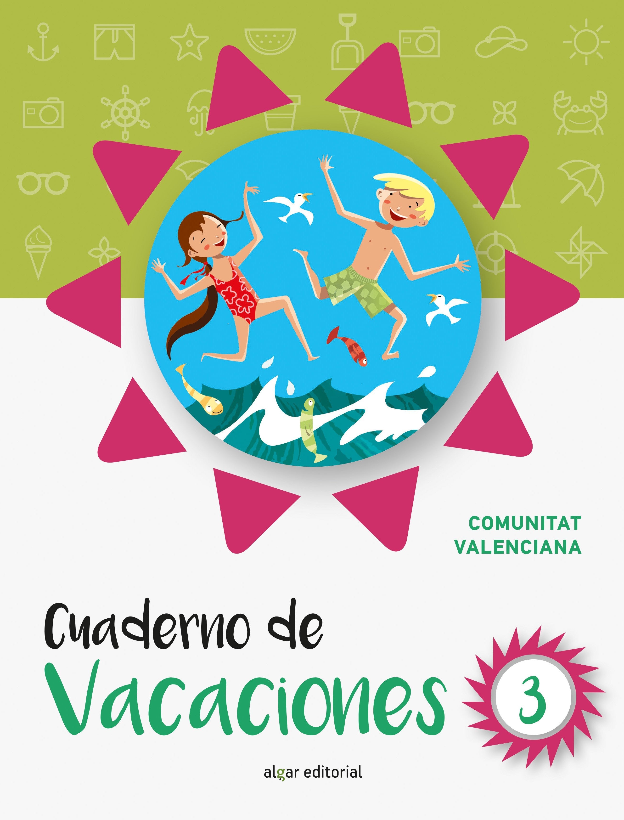 Cuaderno de vacaciones 3 (Comunidad Valenciana): Edición Comunidad Valenciana