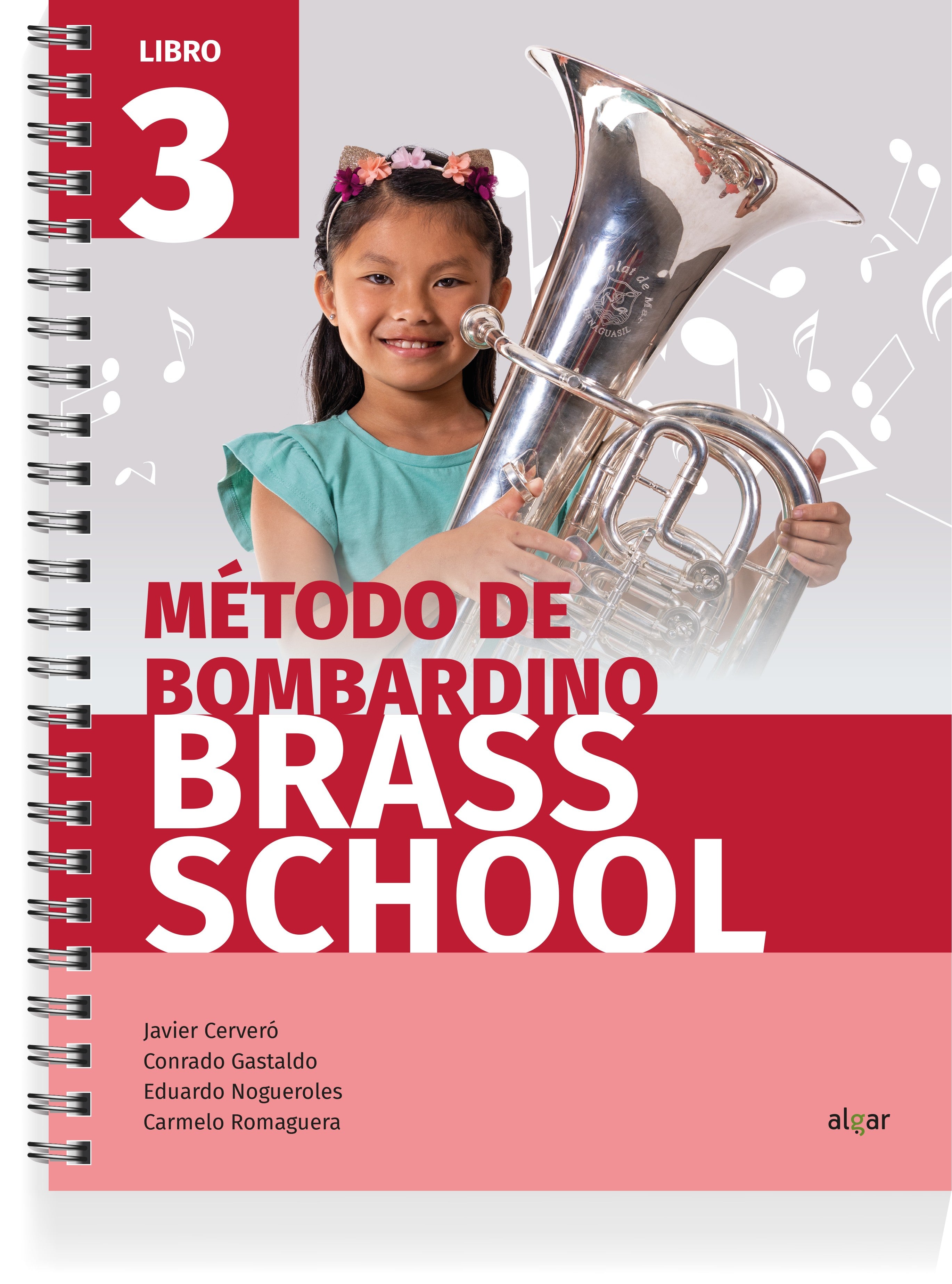 Brass School Bombardino 3: Music Workbook. Aa. Vv. (ALGAR EDITORIAL) 9788491421993