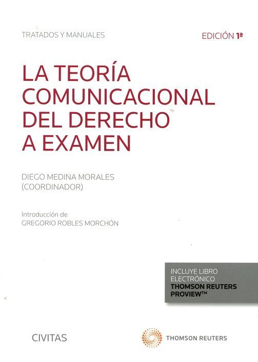 TEORIA COMUNICACIONAL DEL DERECHO A EXAMENLA - 9788491526421