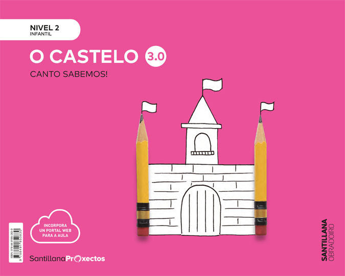 CUANTO SABEMOS 3,0 2 CASTILLO 4AÑOS GALLEGO 19 | AA,VV | 9788491850830 (Obradoiro Santillana)