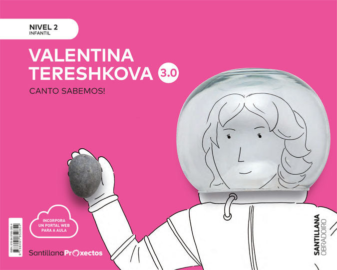CUANTO SABEMOS 3,0 2 VALENTINA 4AÑOS GALLEGO 19 | AA,VV | 9788491850854 (Obradoiro Santillana) Imagen principal del producto