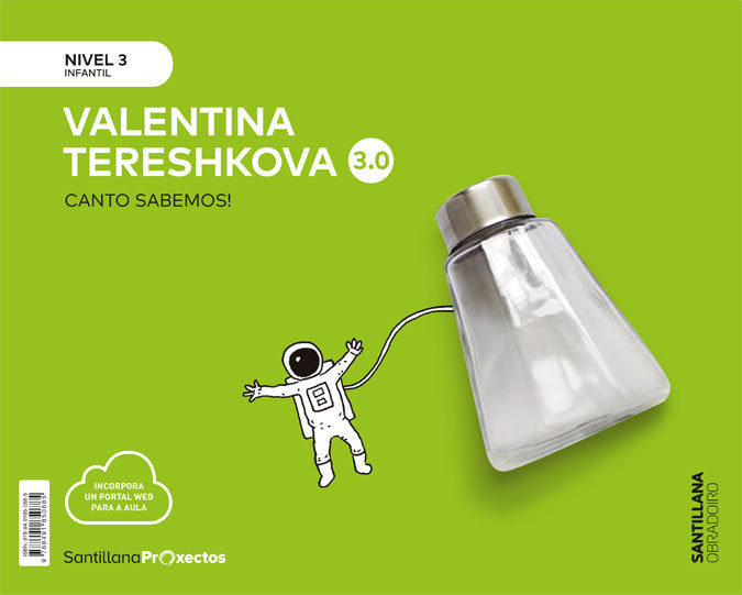 CUANTO SABEMOS 3,0 3 VALENTINA 5AÑOS GALLEGO 19 | AA,VV | 9788491850885 (Obradoiro Santillana) Imagen principal del producto