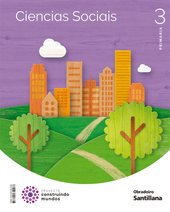 CIENCIAS SOCIAIS 3 PRIMARIA CONSTRUINDO MUNDO | Varios autores | 9788491854166 (Obradoiro Santillana) Imagen principal del producto