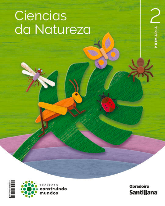 CIENCIAS NATURALES 2º de Primaria GALICIA 23 CONSTRUYENDO MUNDOS | AA,VV | 9788491856948 (Obradoiro Santillana)