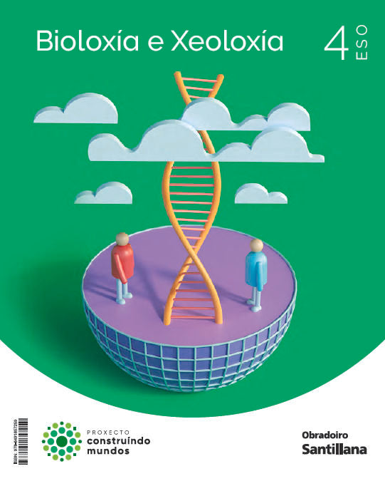 Biología Geología 4º ESO Galicia 23 Construyendo Mundos (Obradoiro Santillana) - 9788491857259 Imagen principal del producto
