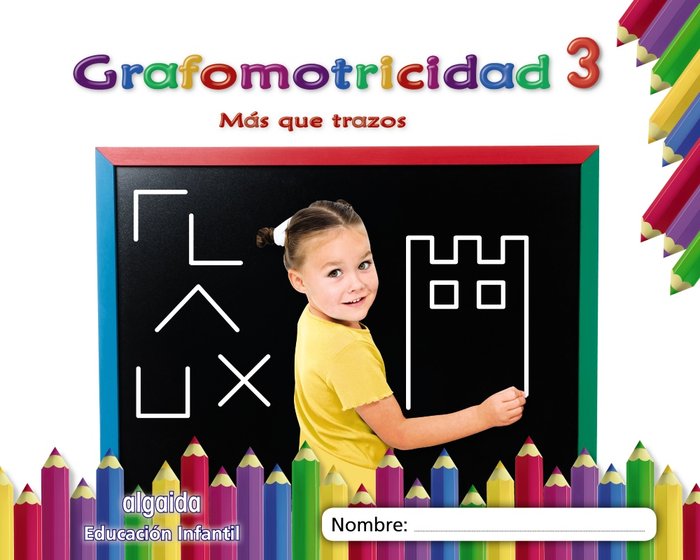 GRAFOMOTRICIDAD 3 4AÑOS MAS QUE TRAZOS 19 | AA,VV | 9788491890454 (Algaida Editores Texto) Imagen principal del producto