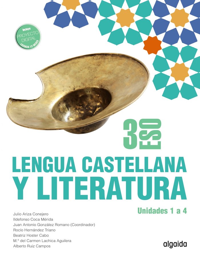 Lengua Castellana y Literatura 3ºESO | Varios autores | 9788491895558 (ALGAIDA EDITORES) Imagen principal del producto