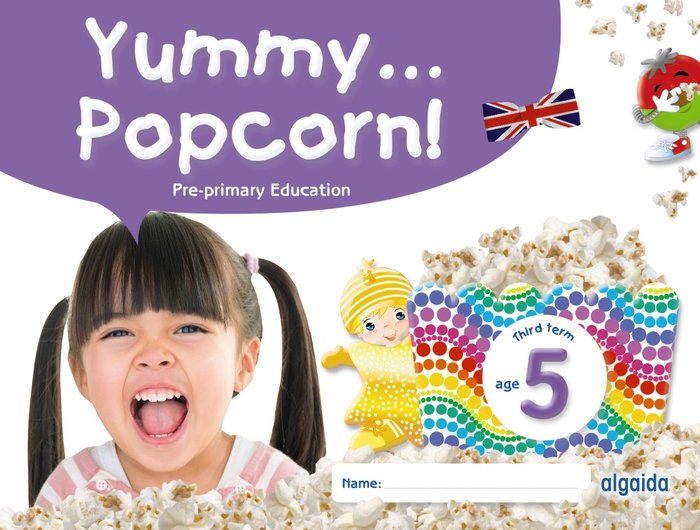 YUMMY POPCORN 5AÑOS INGLES 3oTRIM,THIRD TERM 22 | AA,VV | 9788491895961 (Algaida Editores Texto) Imagen principal del producto