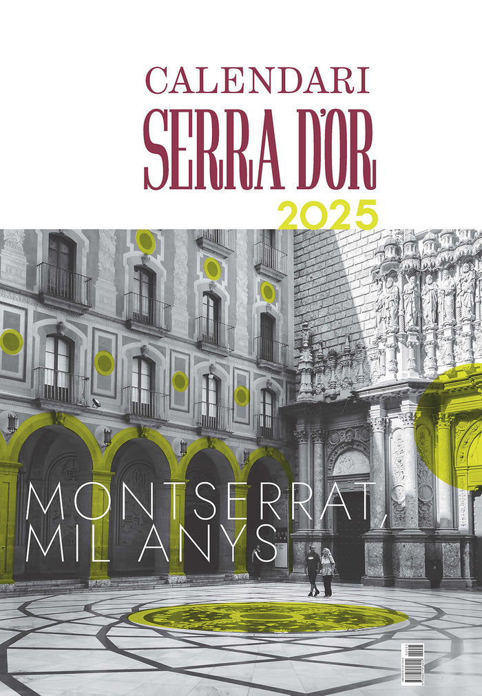 CALENDARI SERRA DOR 2025 | AA,VV | PUBLICACIONS LABADIA MONTSERRA | 9788491913412
