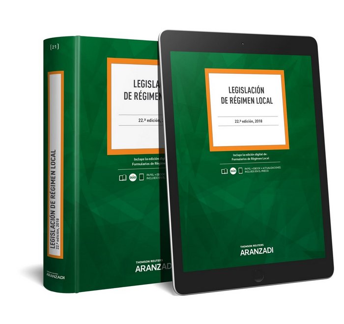 LEGISLACION DE REGIMEN LOCAL 22ª ED - 9788491974802 Imagen principal del producto